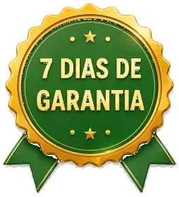 7 dias de garantia
